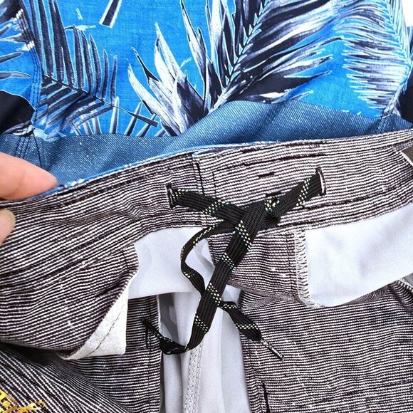 O'Neill Riley Hybrid Palm Color block Board shorts Quick Dry Swim Trunks - Picture 11 of 11